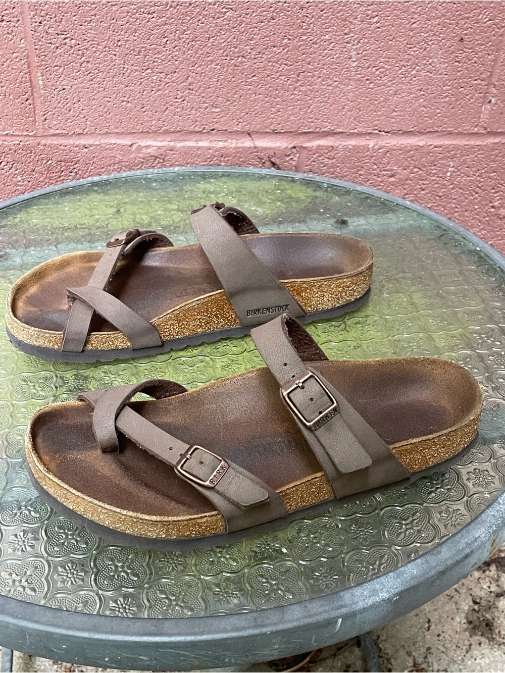 Birkenstock Mayari Brown Sandals Size 39